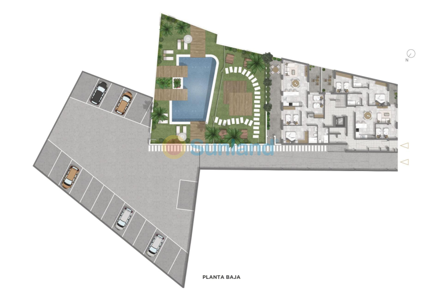 Новостройка - Ground floor apartment - Guardamar del Segura - Pueblo