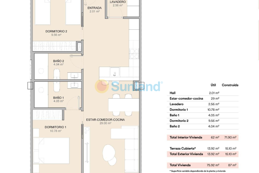 Ny bygg - Ground floor apartment - La Nucía - Ciudad Deportiva
