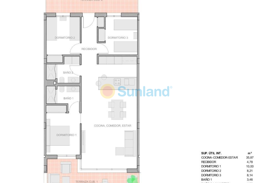 Ny bygg - Ground floor apartment - Guardamar del Segura - El Raso