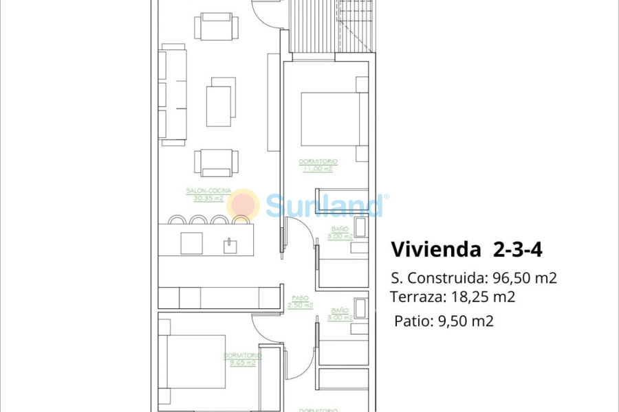Nueva construcción  - Bungalow - San Pedro del Pinatar - Los antolinos