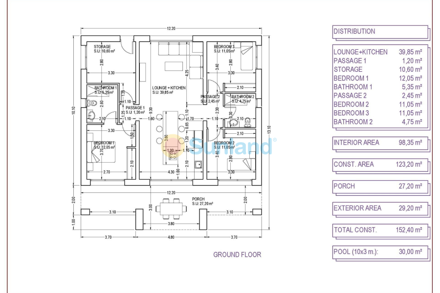 New Build - Villa - Pinoso - Campo