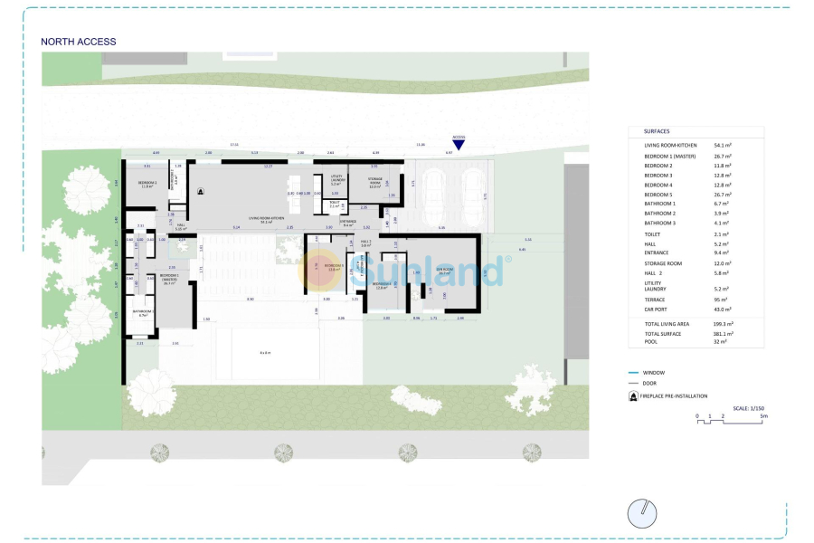 Ny bygg - Villa - BAÑOS Y MENDIGO - Altaona golf and country village