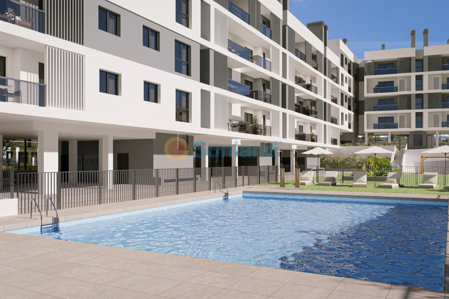 Nueva construcción  - Apartamento - ALICANTE - San Agustín-PAU 2