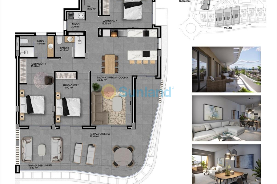 Ny bygg - Leilighet - Finestrat - Campana garden