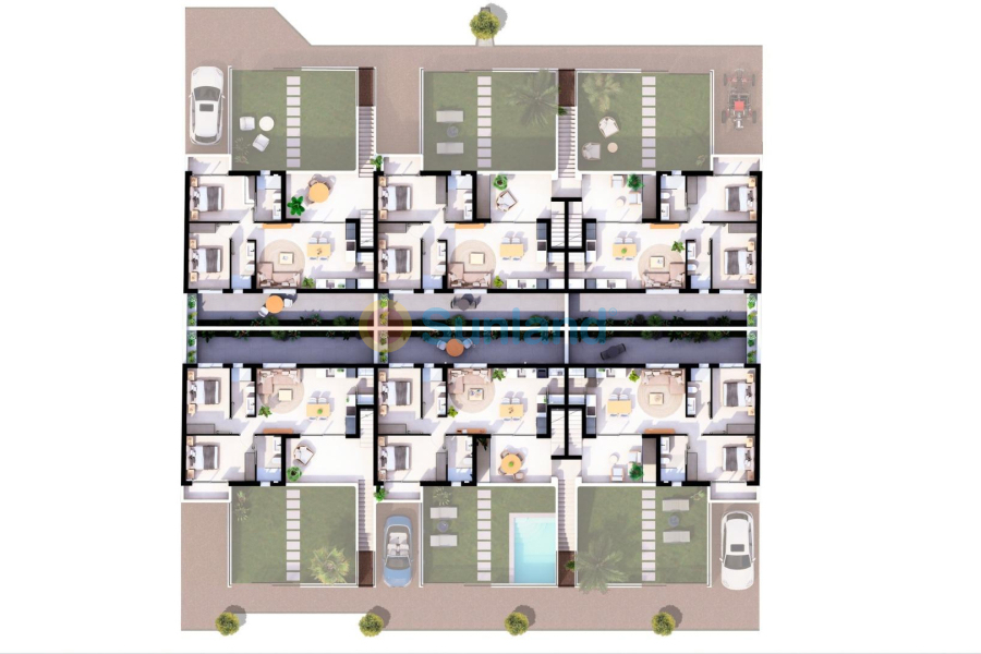 Ny bygg - Ground Floor Bungalow - San Pedro del Pinatar - Lo Pagan