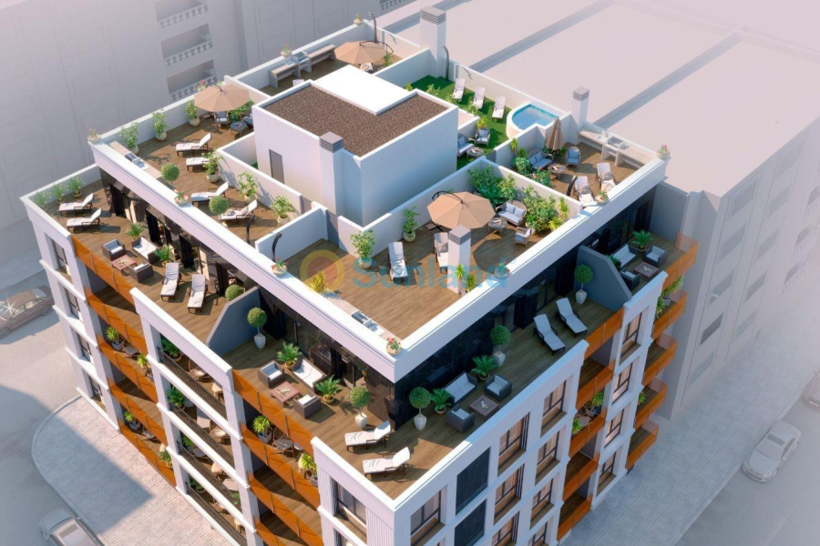 Ny bygg - Toppleilighet - Torrevieja - Parque de las Naciones