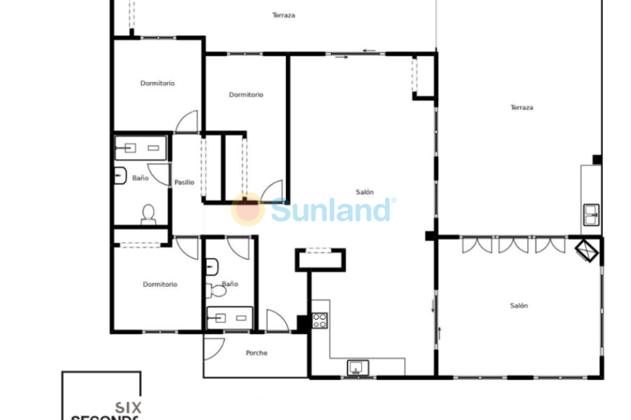 Använda fastigheter - Lägenhet - Orihuela Costa - Los Dolses