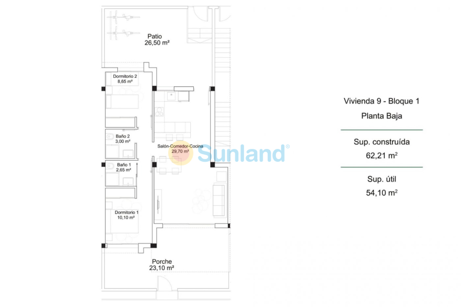 Ny bygg - Bungalow - Orihuela Costa - PAU 26