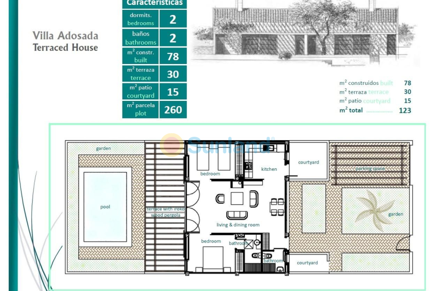Nueva construcción  - Town House - Sucina - Peraleja Golf