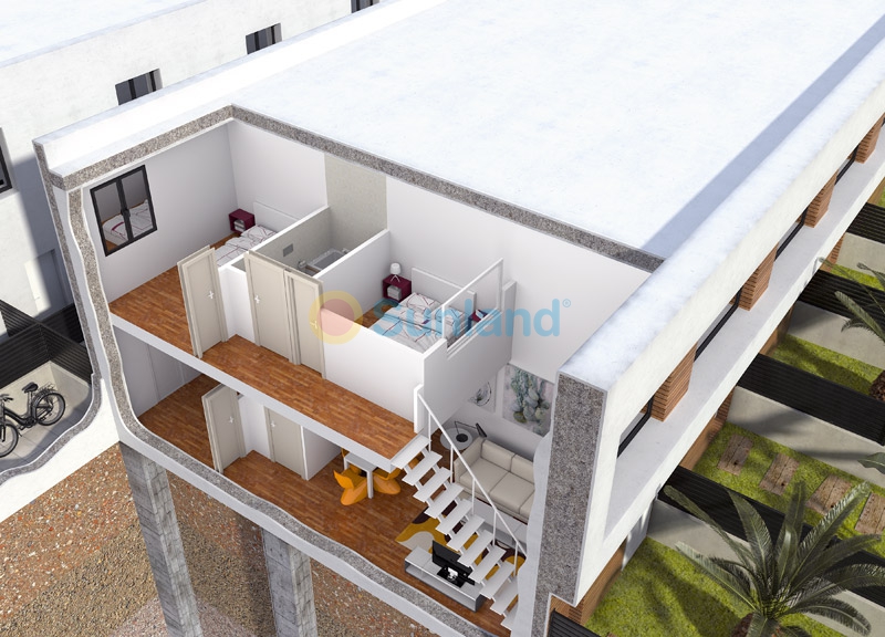 New Build - Townhouse - Gran Alacant - Arenales del Sol