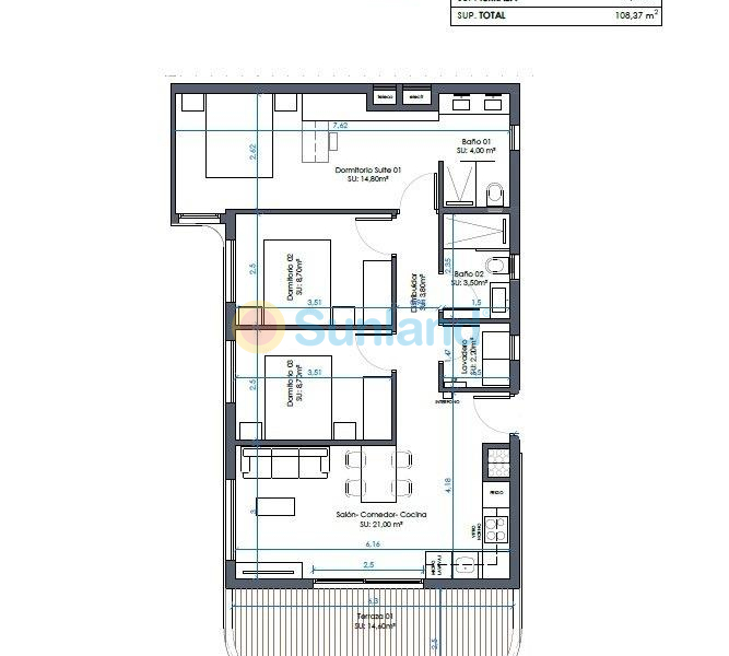 Ny bygg - Lägenhet - Guardamar del Segura - Camino del Puerto