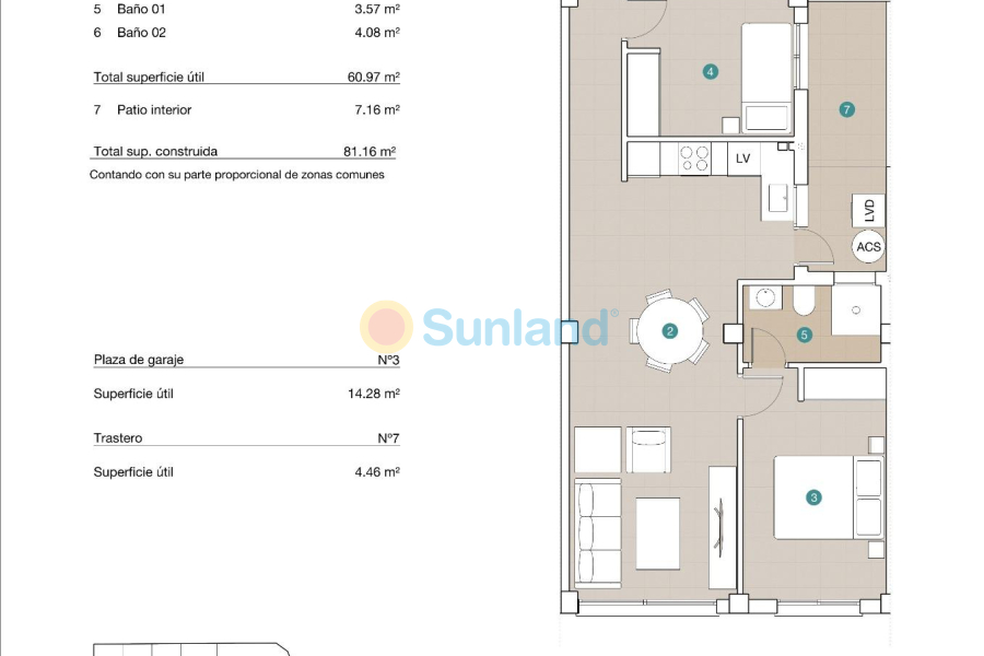 New Build - Ground floor apartment - Jacarilla - pueblo