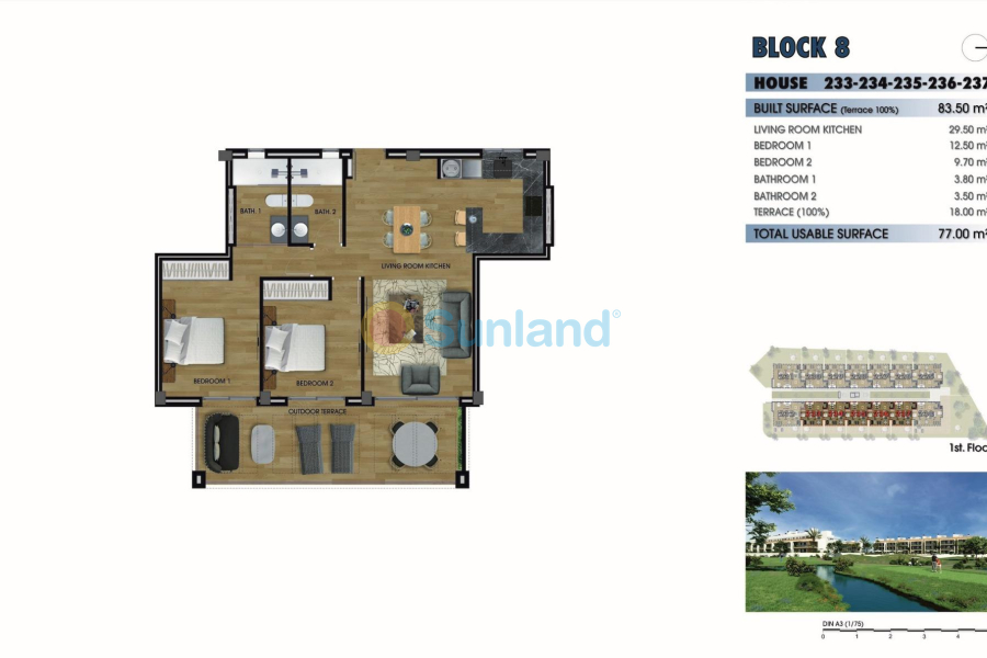 Neubau - Apartment - Los Alcázares - Serena Golf