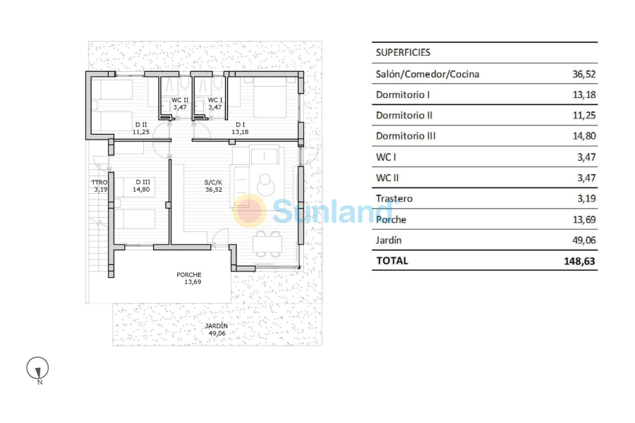 Новостройка - Bungalow - San Miguel De Salinas - Pueblo