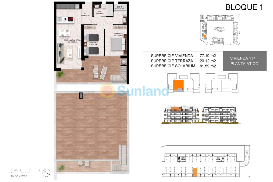 Ny bygg - Toppleilighet - Torrevieja - La Siesta