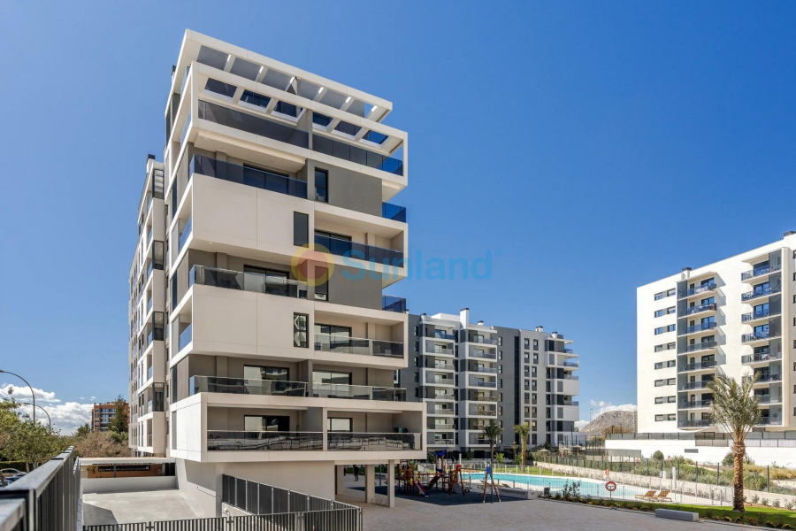 New Build - Ground floor apartment - ALICANTE - PAU 1