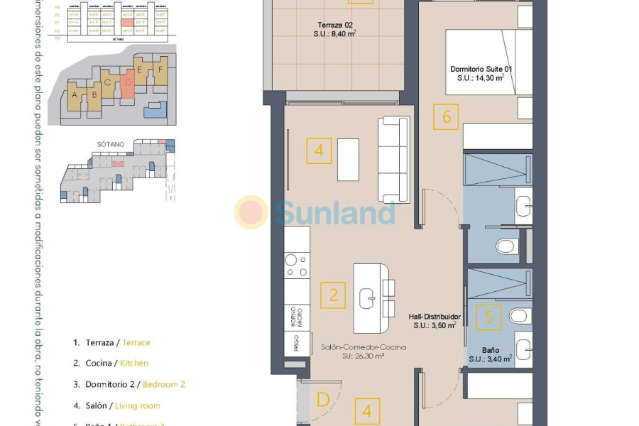 New Build - Apartment - Los Alcázares - Serena Golf