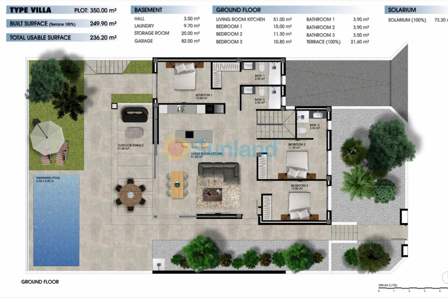 Nueva construcción  - Chalet - Los Alcázares - Serena Golf