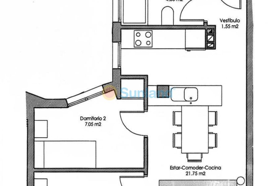 Ny bygg - Leilighet - Avileses - pueblo