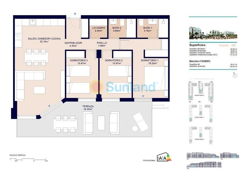 Nueva construcción  - Apartamento - Almerimar - 1ª Linea De Playa