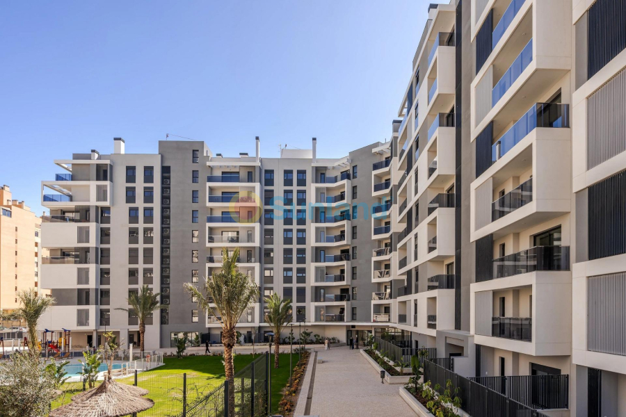 New Build - Ground floor apartment - ALICANTE - PAU 1
