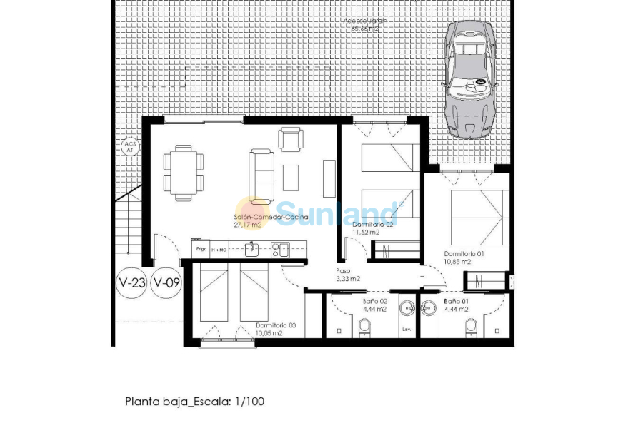 Nueva construcción  - Bungalow - Pilar de la Horadada - pueblo