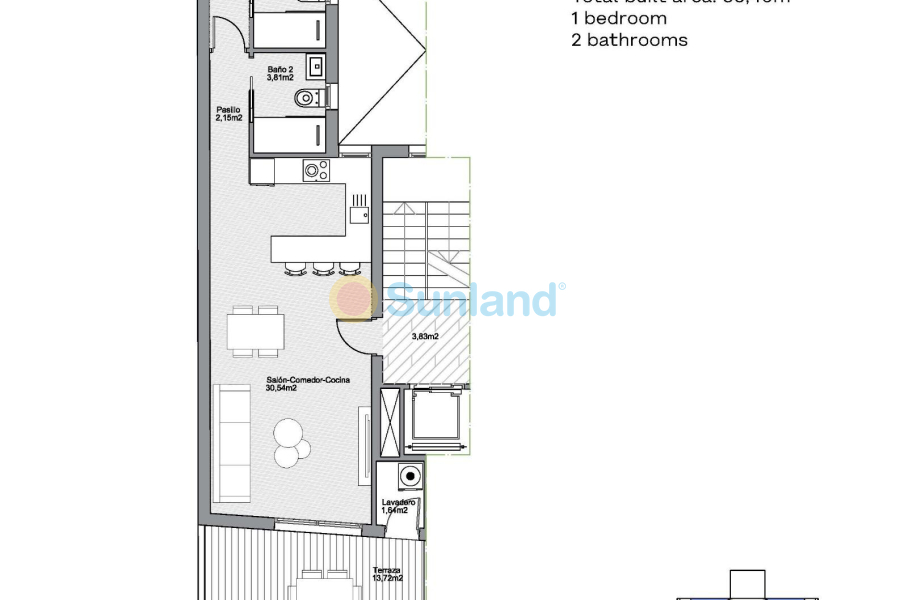 Ny bygg - Toppleilighet - Torrevieja - Centro