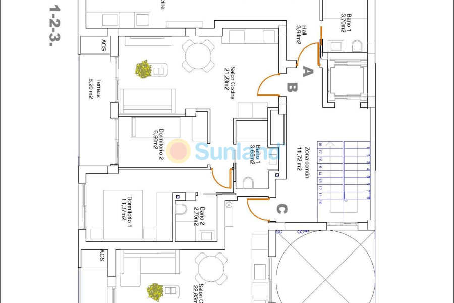 Nueva construcción  - Apartamento - Guardamar del Segura - Pueblo