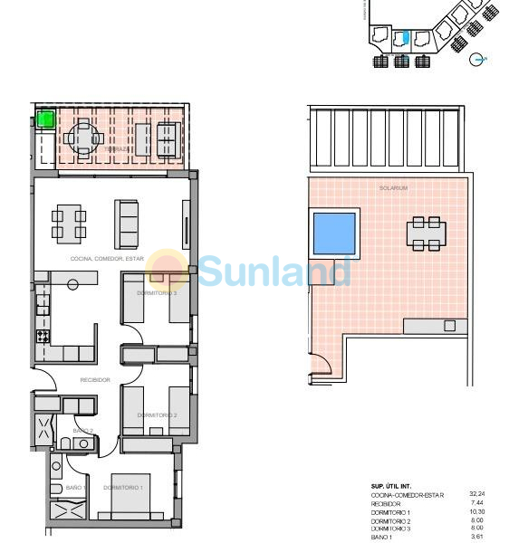 Ny bygg - Toppleilighet - Guardamar del Segura - El Raso
