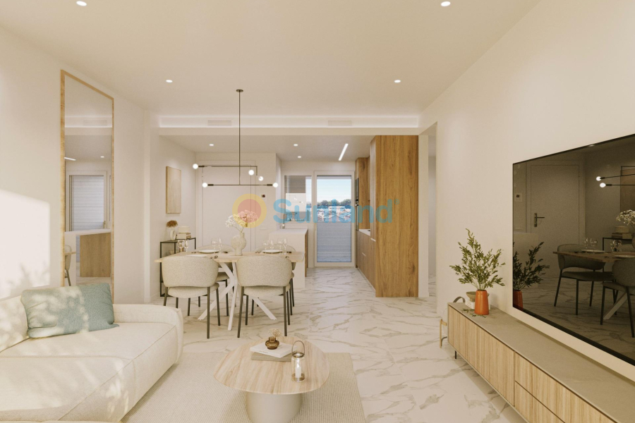 New Build - Ground floor apartment - Torrevieja - Punta Prima