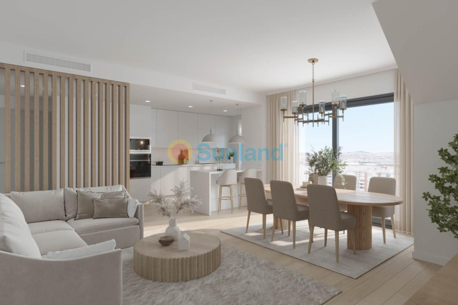 Nueva construcción  - Apartamento - ALICANTE - San Agustín-PAU 2