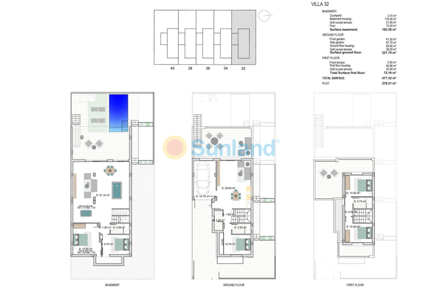 New Build - Villa - Los Alcázares - Serena Golf