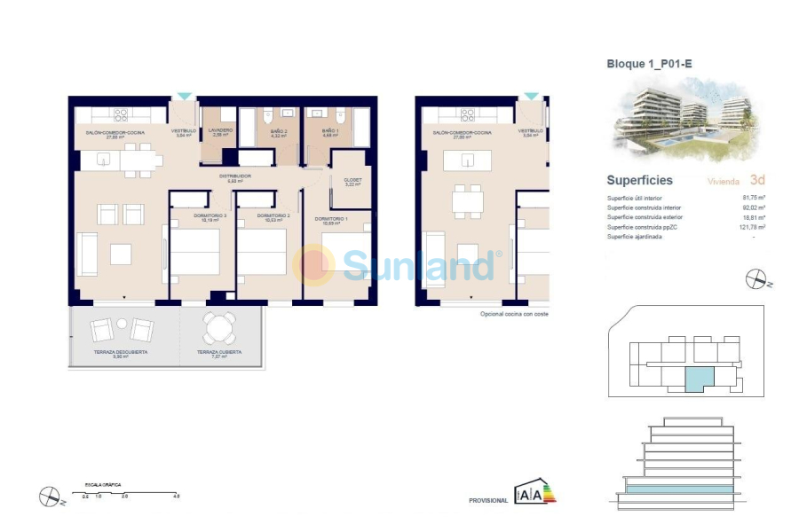 Nueva construcción  - Apartamento - Villajoyosa - Playas Del Torres