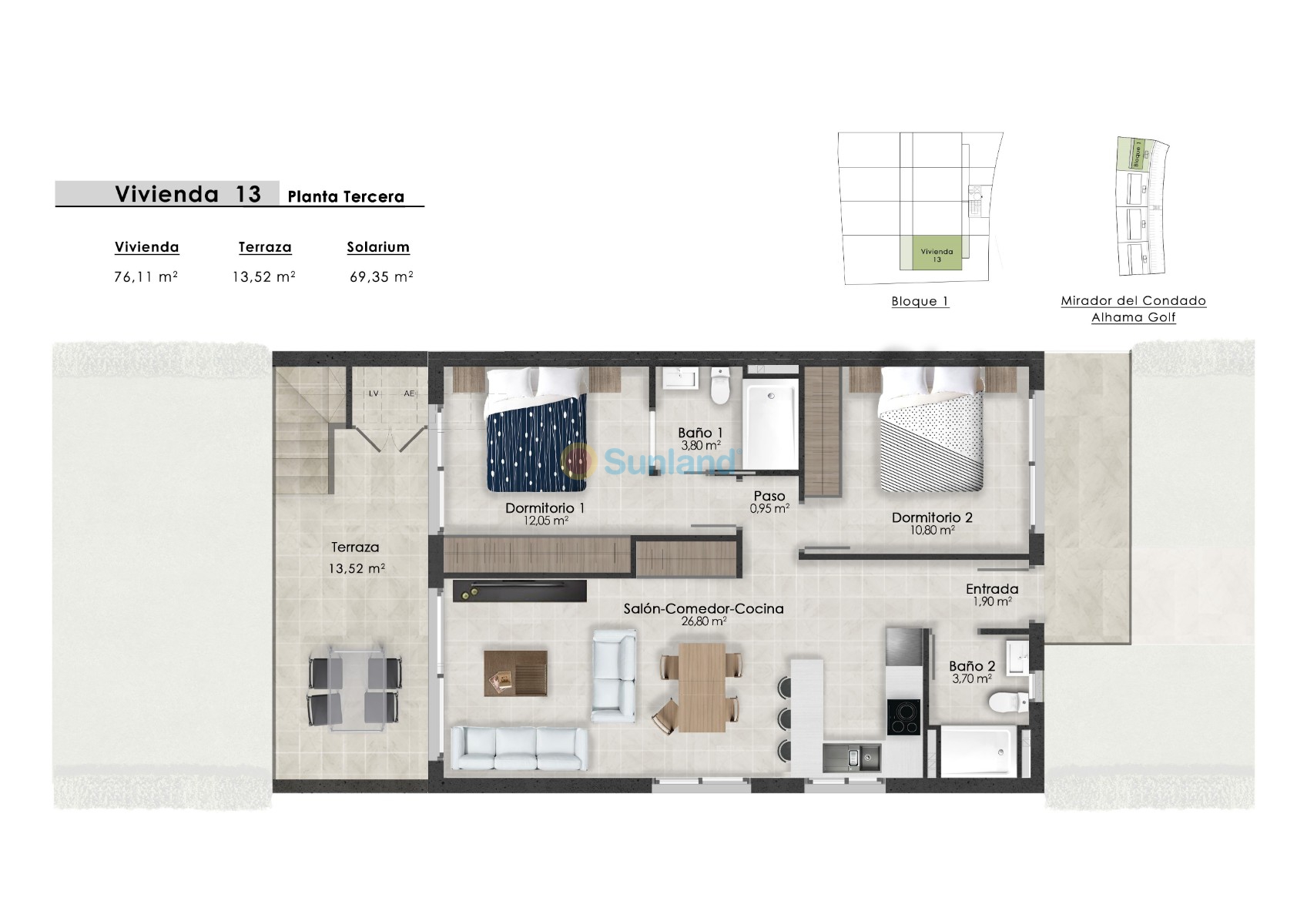 Nueva construcción  - Apartamento - Murcia - Condado de Alhama