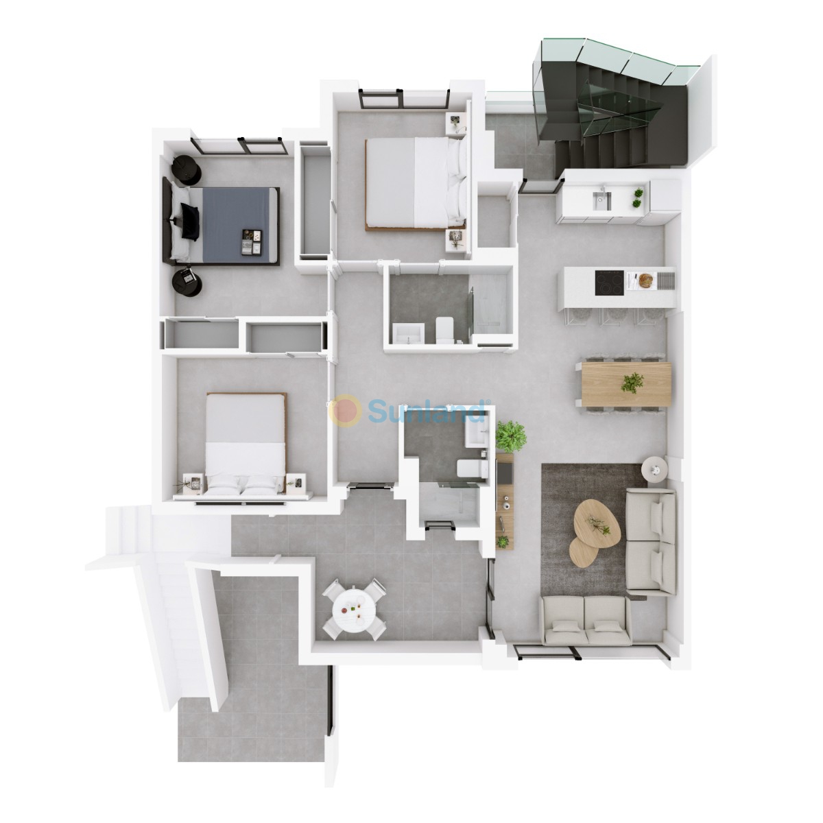 New Build - Apartment - Santiago de la Ribera - 