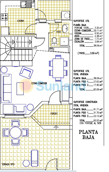 Nueva construcción  - Bungalow - Santa Pola - Alicante